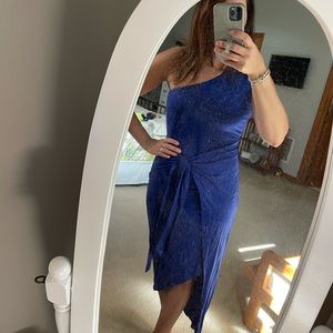 Royal blue dress
